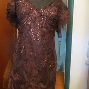 Jovani Brown 14 Gown, NWT.